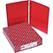 Smead 2-Pocket Portfolio Folder with Fasteners, Red, 25/Box (88059)