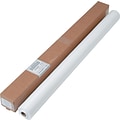 Tablemate® Linen-Like Fabric Table Roll, 40x50, White, 1 Roll per Pack