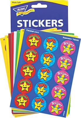 Stinky Stickers® Scratch-and-Sniff Variety Pack, Fun & Fancy, 432/Pk