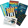 ARGUS® Large 13 3/8 x 9 Poster Combo Pack, Building Character, 6/Pk