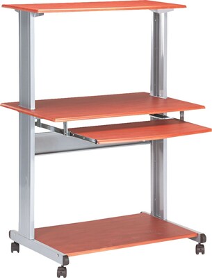 Safco Eastwinds Multimedia Workstation, Medium Cherry