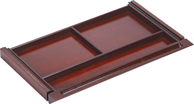 Safco Napoli Collection In Sierra Cherry, Center Desk Drawer