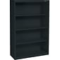 Tennsco® Metal Bookcases in Black, 52-1/2"