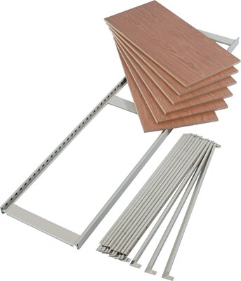 Tennsco® Regal Shelving Units, Add-On Unit, 76Hx36Wx18D