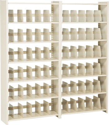 Tennsco® Snap-Together Shelving, 36 x 76, 6 Shelves, Closed Add-On Unit (1276ACSD)