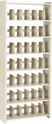 Tennsco™ Open Shelf Files, 7 Tier, 88Hx36Wx12D