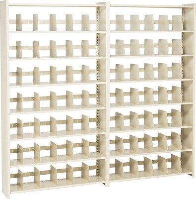 Tennsco® Snap-Together Shelving, 48x88, 7 Shelves, Closed Add-On Unit