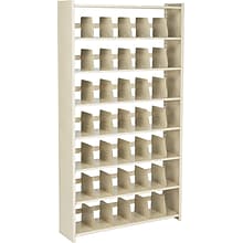 Tennsco™ 7-Tier Open Shelf Lateral File Cabinet, Sand, Legal (TNN128848PCSD)