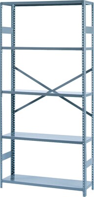 Tennsco® 75H Commercial Shelving, 5 Shelves, 36x12