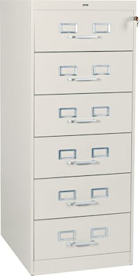 6-Drawer 52x21-1/4x28-1/2 Multimedia Cabinet