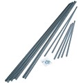 Tennsco® 87 High Industrial Shelving, Industrial Post Kit