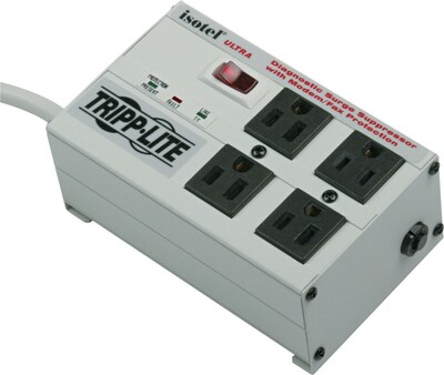 Tripp Lite Premium Isobar® 4-Outlet 3330 Joule Surge Protector