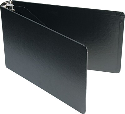 Wilson Jones® Casebound Ring Binders, Regular, 11” x 17”, 2, Black