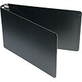 Wilson Jones® Casebound Ring Binders, Regular, 11” x 17”, 2, Black