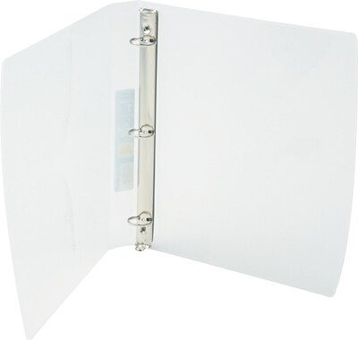 Wilson Jones 1 Translucent Flex Poly Binder, Clear (A7040755)
