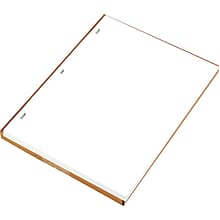 Wilson Jones Ledger Paper, 8 1/2 x 11, White, 100 Sheets/Box (WLJ90310)
