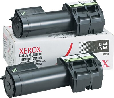Xerox® 6R244 Black Copier Toner Cartridges, Multi-pack (2 cart per pack)
