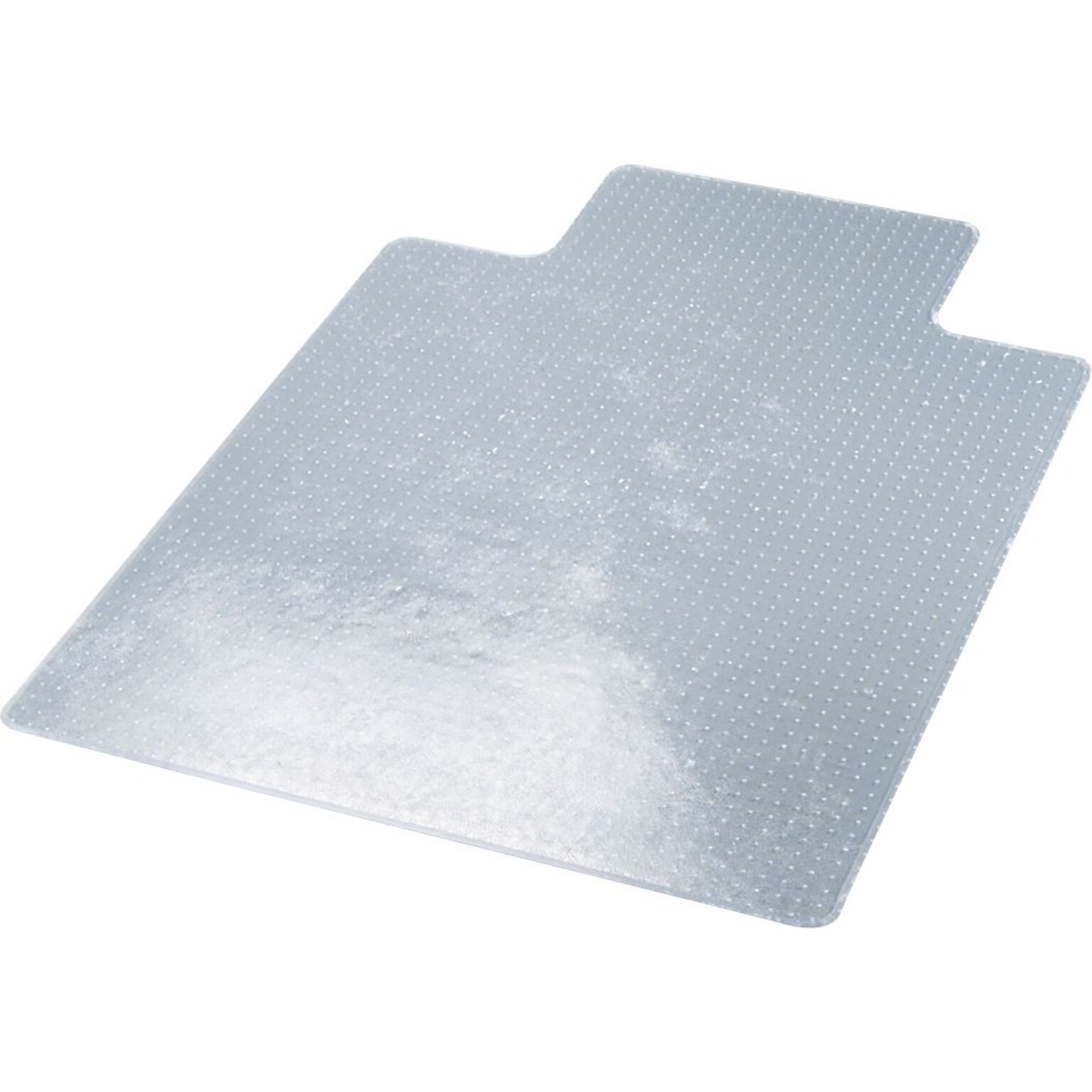 Deflect-O SuperMat Carpet Chair Mat with Lip, 46 x 60, Medium-Pile, Clear (CM14433F)
