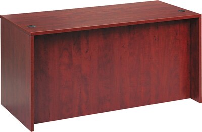 Alera™ Valencia Series Executive Suites in Medium Cherry, Straight Front Desk Shell, 60"W