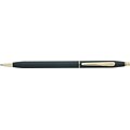 Cross Classic Century Retractable Ballpoint Pen, Medium Point, Black Ink / 23K Gold Plated Barrel