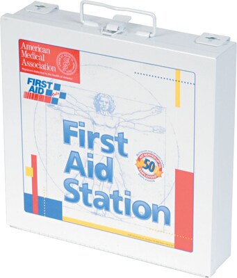 First Aid Only™ OSHA Metal First Aid Kit for 50 People (226-U/FAO)