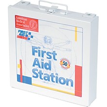 First Aid Only™ OSHA Metal First Aid Kit for 50 People (226-U/FAO)