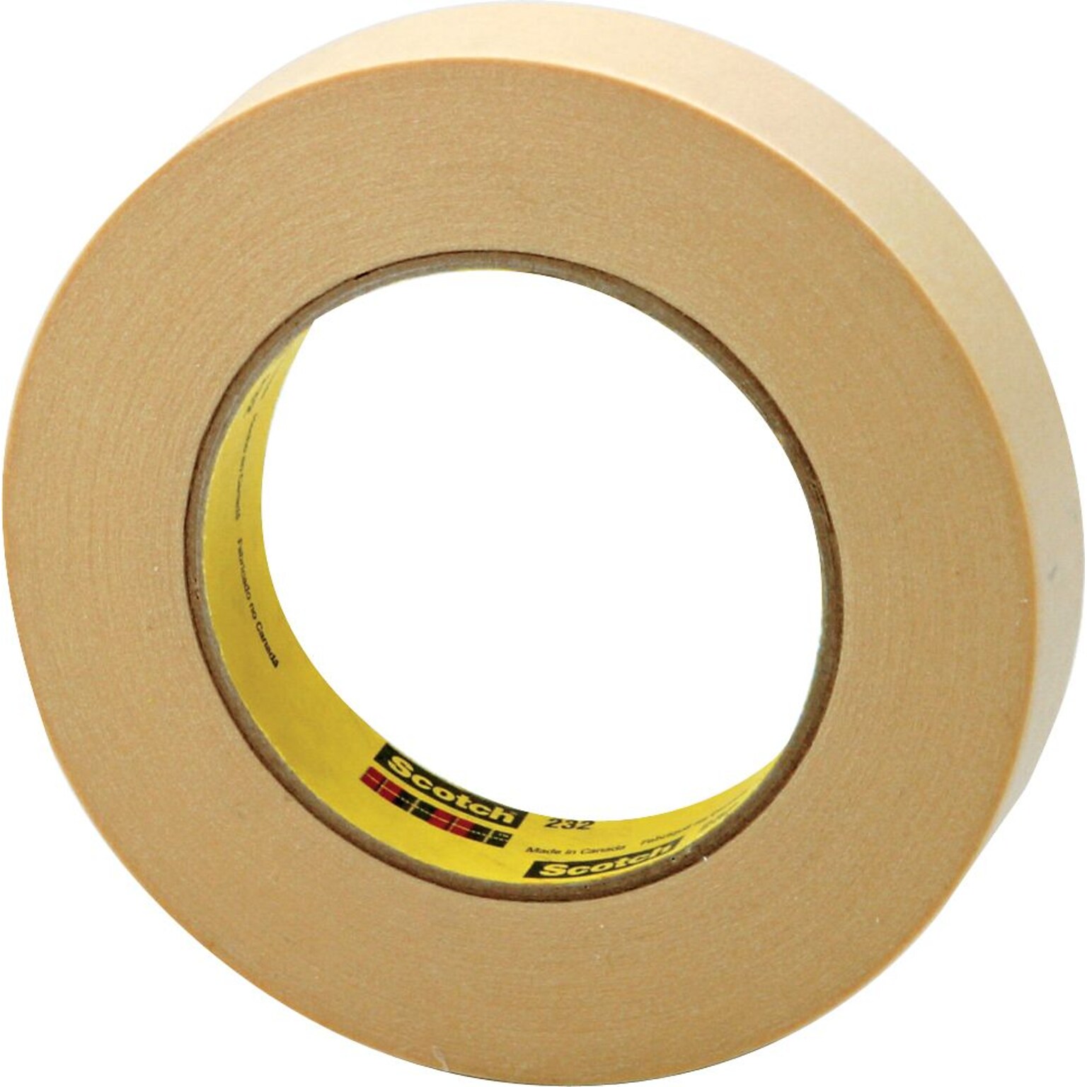 Scotch Masking Tape, 1 x 60 yds., Tan (2321)