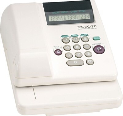 Max® EC70 Electronic Check Writer