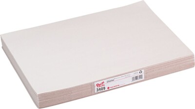 Pacon Newsprint Paper, 18 x 12, White, 500 Sheets/Pack (3409)