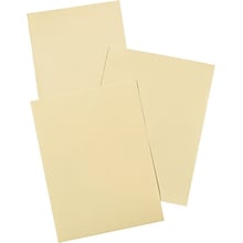 Cream Manila Drawing Paper, Economy 60-lb., 9 x 12, 500 Sheets/Pack