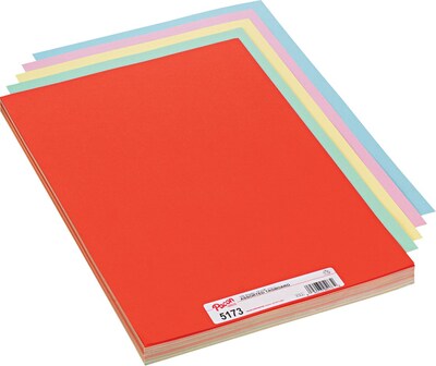 Pacon Assorted Colors Tagboard, 12W x 18H, 100 Sheets/Pk