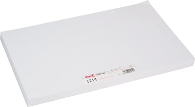 Pacon White Tagboard, Heavyweight, 12W x 18H, 100 Sheets/Pack (5214)