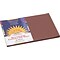Pacon SunWorks Construction Paper 12 x 18, Dark Brown (PAC6807)