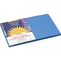 Pacon SunWorks 12 x 18 Construction Paper, Blue, 50 Sheets/Pack (P7407-0001)