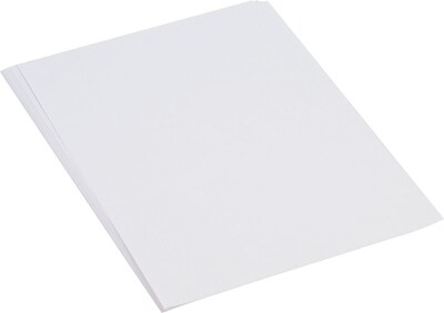 Pacon SunWorks® Construction Paper, 58 lbs., Bright White, 18" x 24", 50 Sheets/Pk