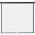 Quartet® Wall/Ceiling Projection Screen, 60 x 60, High-Res, Matte Surface