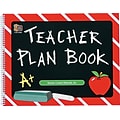 Teacher Daily Lesson Plan Book, Spiral-Bound, 12 x 9 1/2, 96 Pages