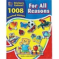 Sticker Books, For All Reasons, 1,088 Assorted Stickers/Pk