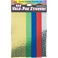 Sticker Valu-Pak, Assorted Color Foil Stars, 686/Pk