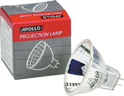 Apollo® Overhead Projector Replacement Lamp, FXL, 82 Volts