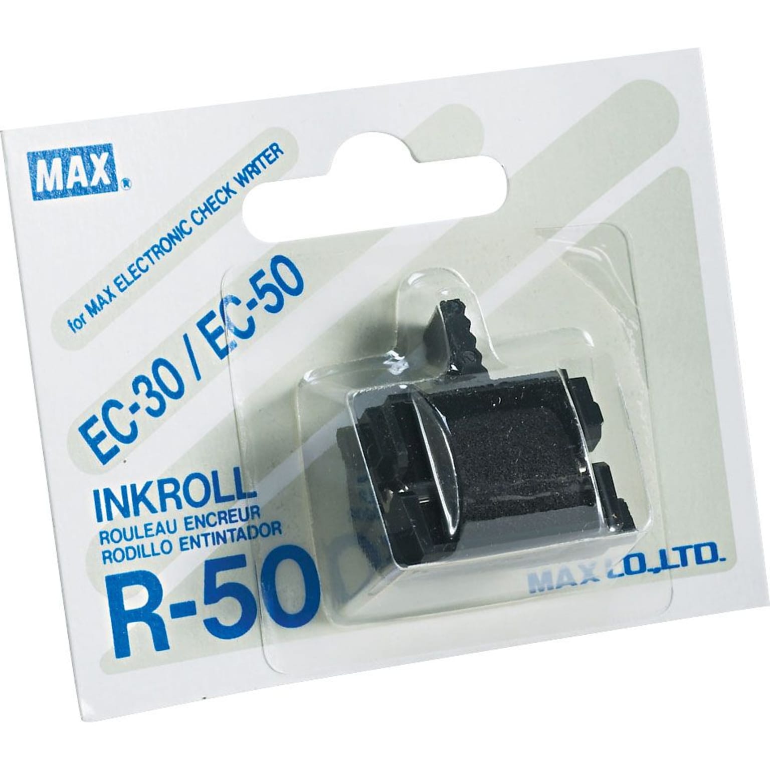 Max R50 Additional Black Replacement Ink Roller, For Max CheckWriter