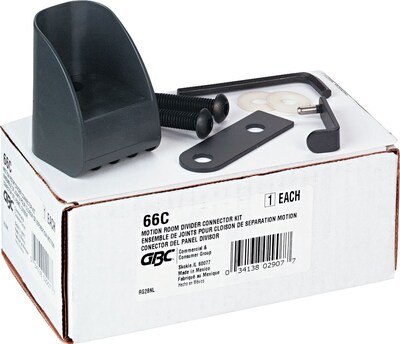Quartet® Motion Room Divider Connector Kit, Easy Mobility (66C)
