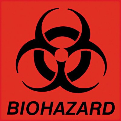 Unimark® Biohazard Decal