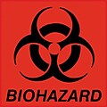 Unimark® Biohazard Decal
