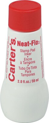 Carters Stamp Pad Inker, 2 oz., Red, 36/Carton (21447)