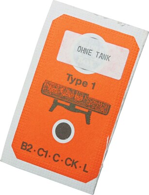 Cosco®  Reiner™ Multiple Movement Numbering Machine Replacement Ink Pad, Black (065103)