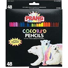 Prang Colored Pencils, Assorted Colors, 50/Set (22480)
