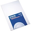 Epson® Premium High-Gloss Photo Paper, 13 x 19, White, 20 Sheets/Pack (S041289)