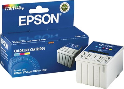 Epson T001 Tri-Color Standard Yield Ink Cartridge