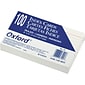 Oxford 3 x 5" Index Cards, Lined, White, 100/Pack (31EE)
